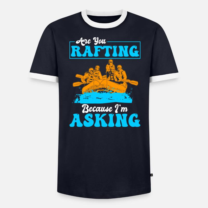 Rafting Rafting en eau vive T-shirt contrasté Homme