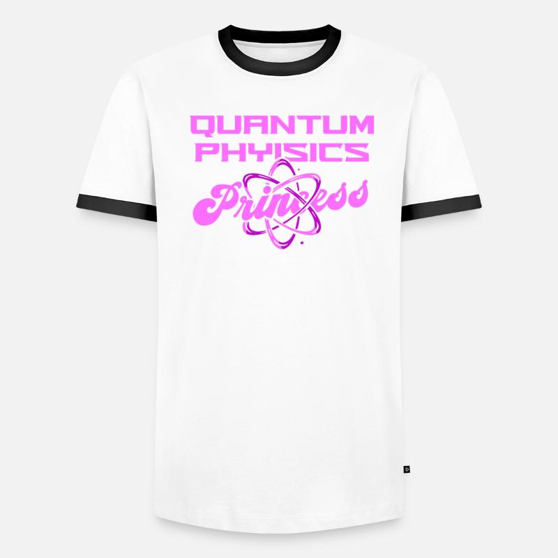 Physik Phyiker Quantenphysik Männer Kontrast-T-Shirt