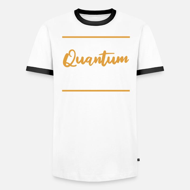 Physik Phyiker Cool Quantenphysik Männer Kontrast-T-Shirt