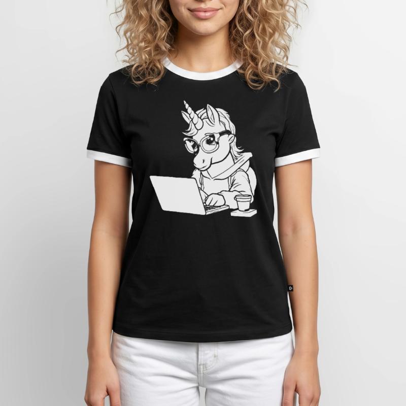 Developer, Coder, Programmer, Coffee Men's Ringer Shirt