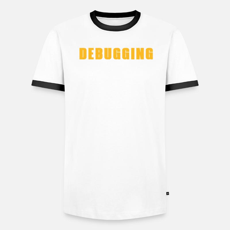 Entwickler Coder Programmierer Lustig Debugging - Männer Kontrast-T-Shirt - undefined