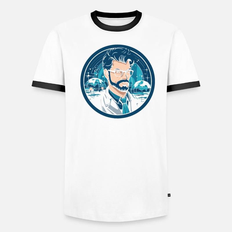 Data Science Data Analyst Cool Männer Kontrast-T-Shirt