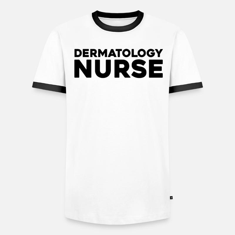 Krankenschwester Männer Kontrast-T-Shirt