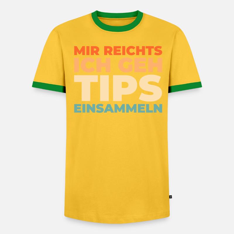 Kellner Kellnerin - Männer Kontrast-T-Shirt - undefined