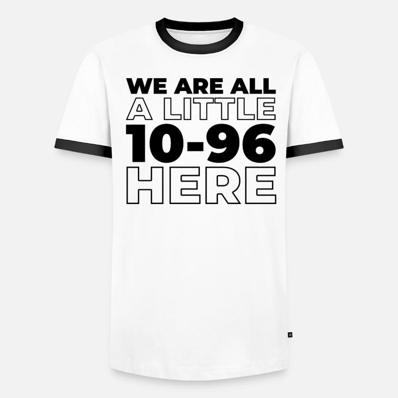 Emergency Call Control Center Operations Center Men's Ringer Shirt