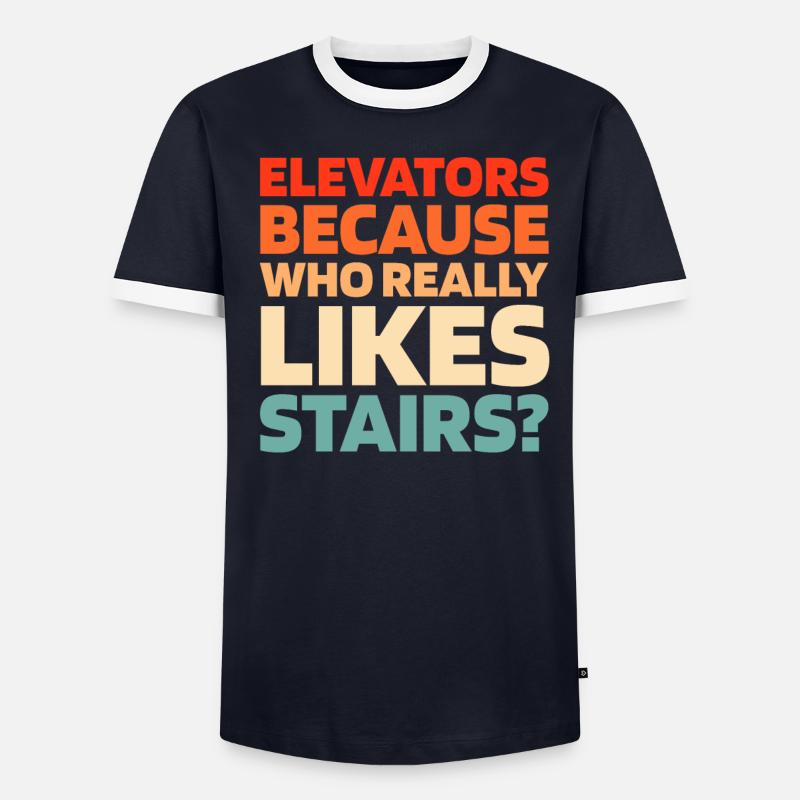 Elevator Elevator Men's Ringer Shirt