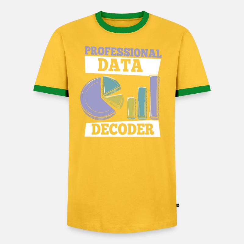 Data Science Data Analyst - Männer Kontrast-T-Shirt - undefined