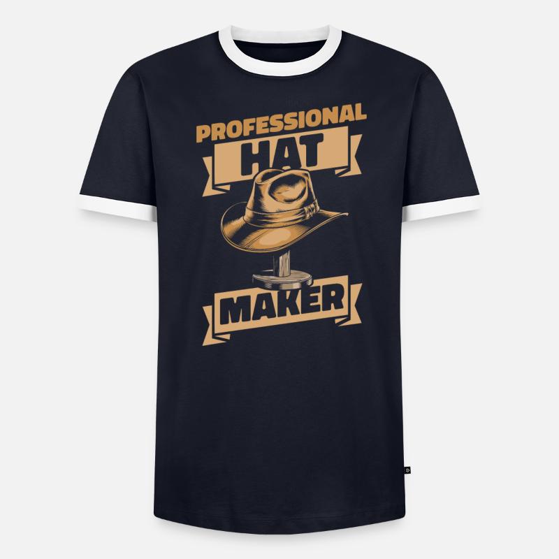 Chapelier T-shirt contrasté Homme