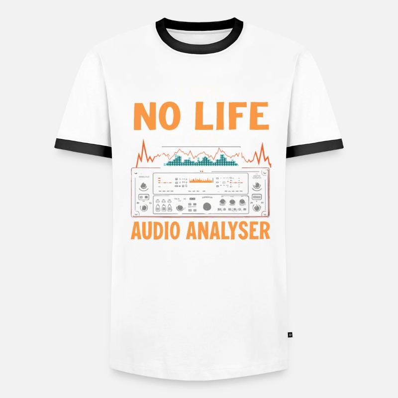 Audio Analyzer Men's Ringer Shirt