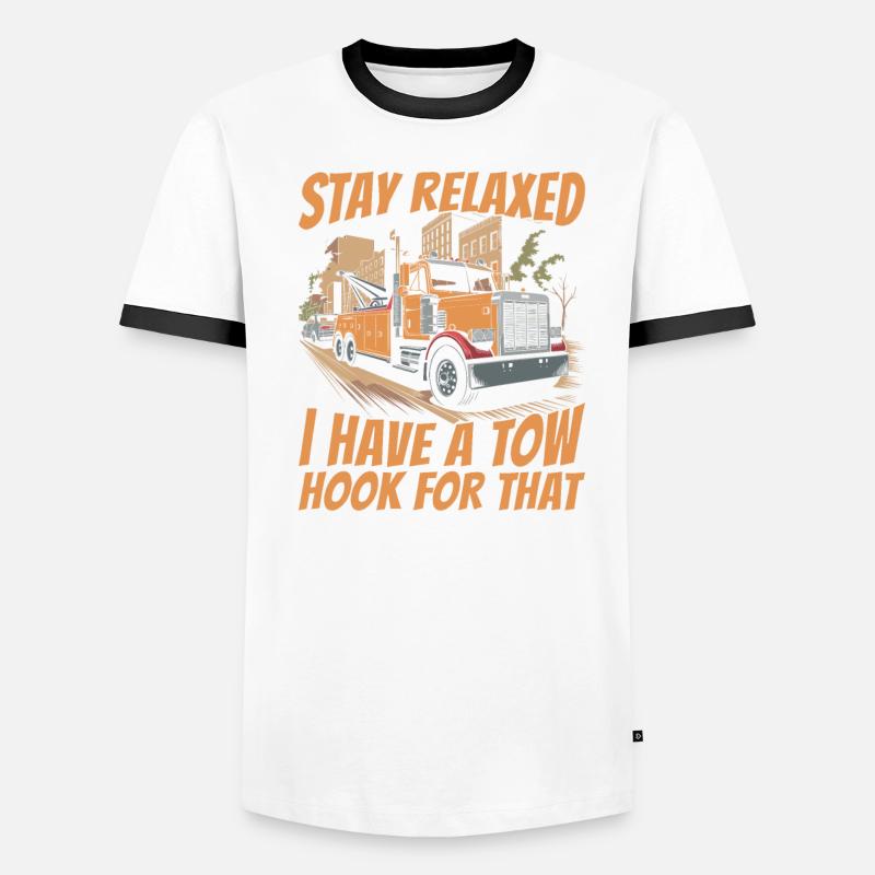 Service de remorquage Dépanneuse T-shirt contrasté Homme