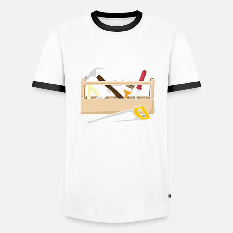 Escouade de couvreurs T-shirt contrasté Homme