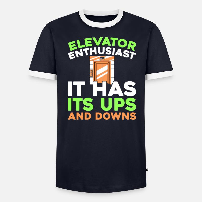 Elevator Elevator - Men's Ringer Shirt - undefined