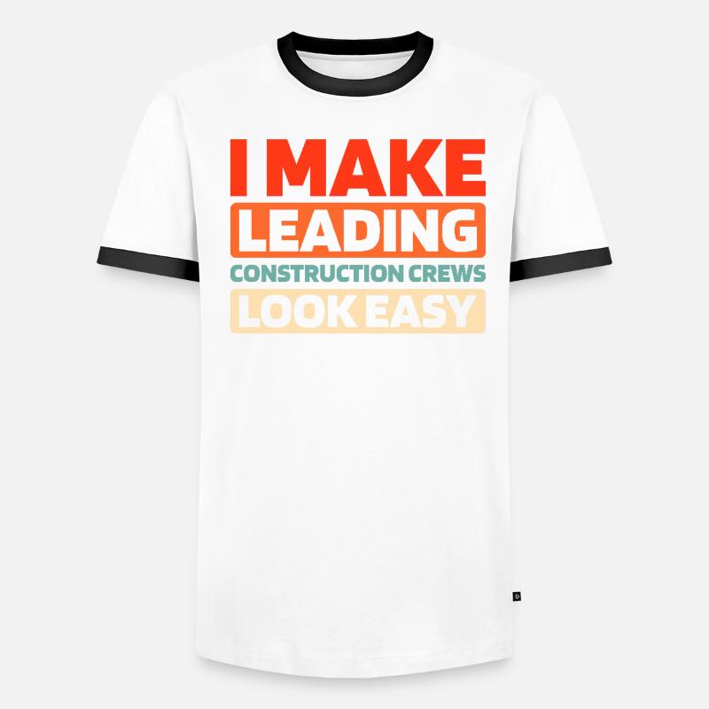Construction foreman Men's Ringer Shirt
