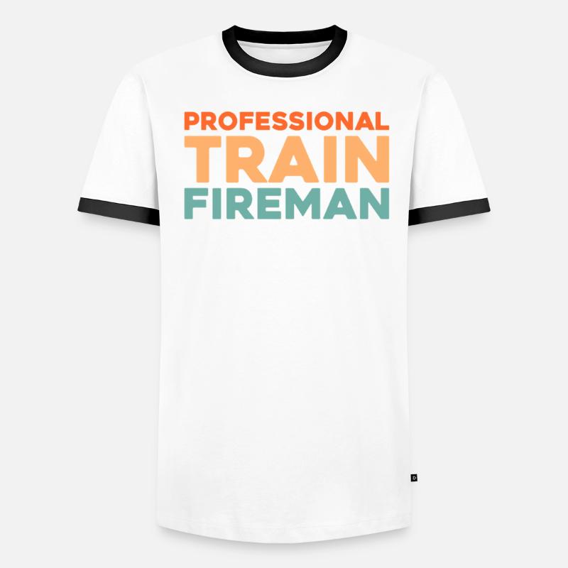 Firefighter Training Training Men's Ringer Shirt