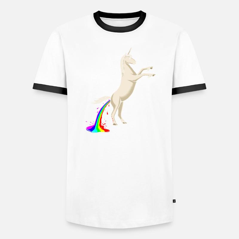Science Behind Rainbows Men's Ringer Shirt