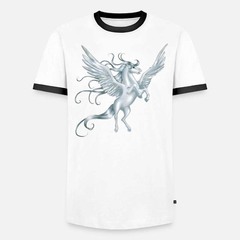 Pegasus aux ailes déployées T-shirt contrasté Homme