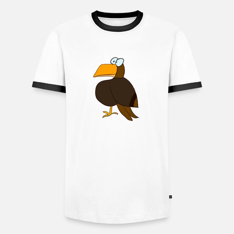 Little clumsy eagle Men's Ringer Shirt