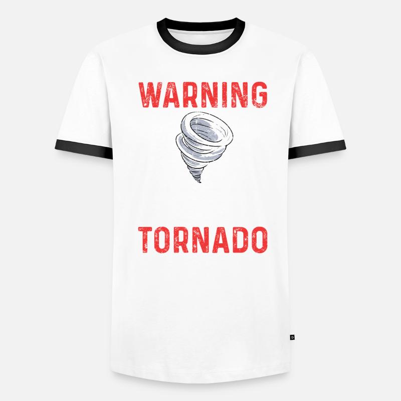 Tornado-Sturmjäger Männer Kontrast-T-Shirt