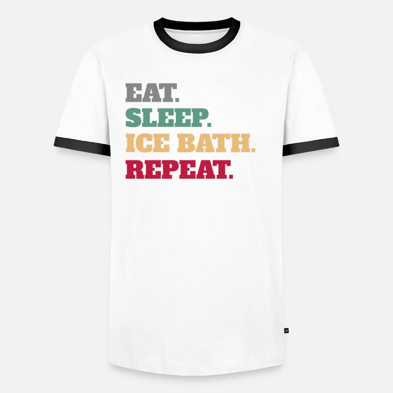 Ice bath Men's Ringer Shirt