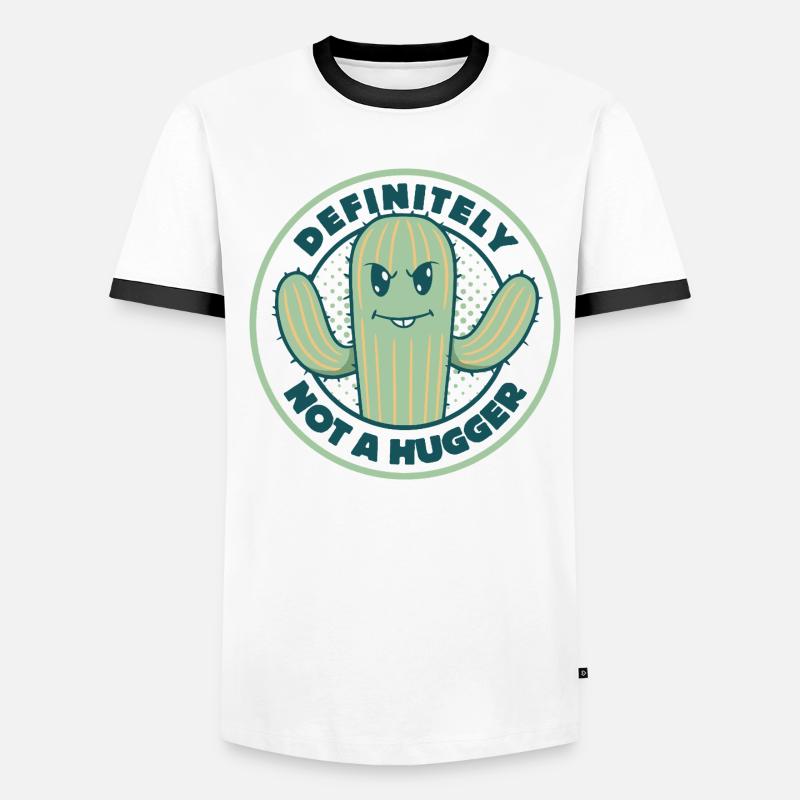 Definitely Not a Hugger Men's Ringer Shirt