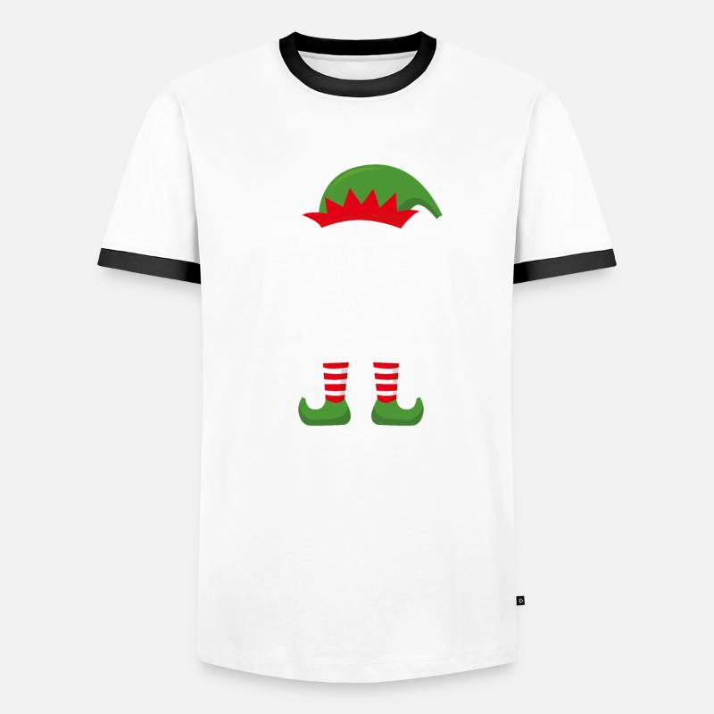 L’Elfe ronflant T-shirt contrasté Homme