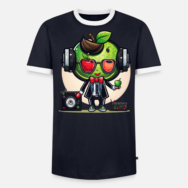 Apple Beats T-shirt contrasté Homme