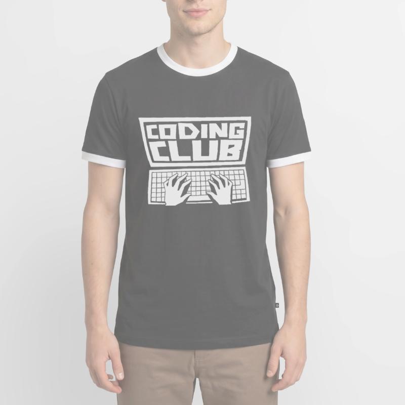 Programmierer Coder Software Entwickler Männer Kontrast-T-Shirt