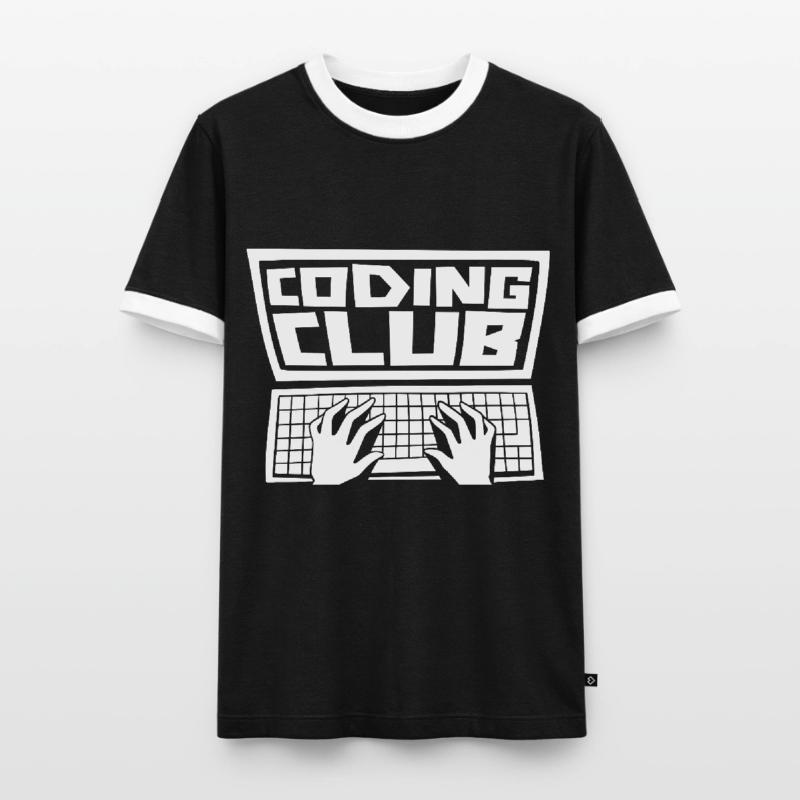 Programmierer Coder Software Entwickler Männer Kontrast-T-Shirt