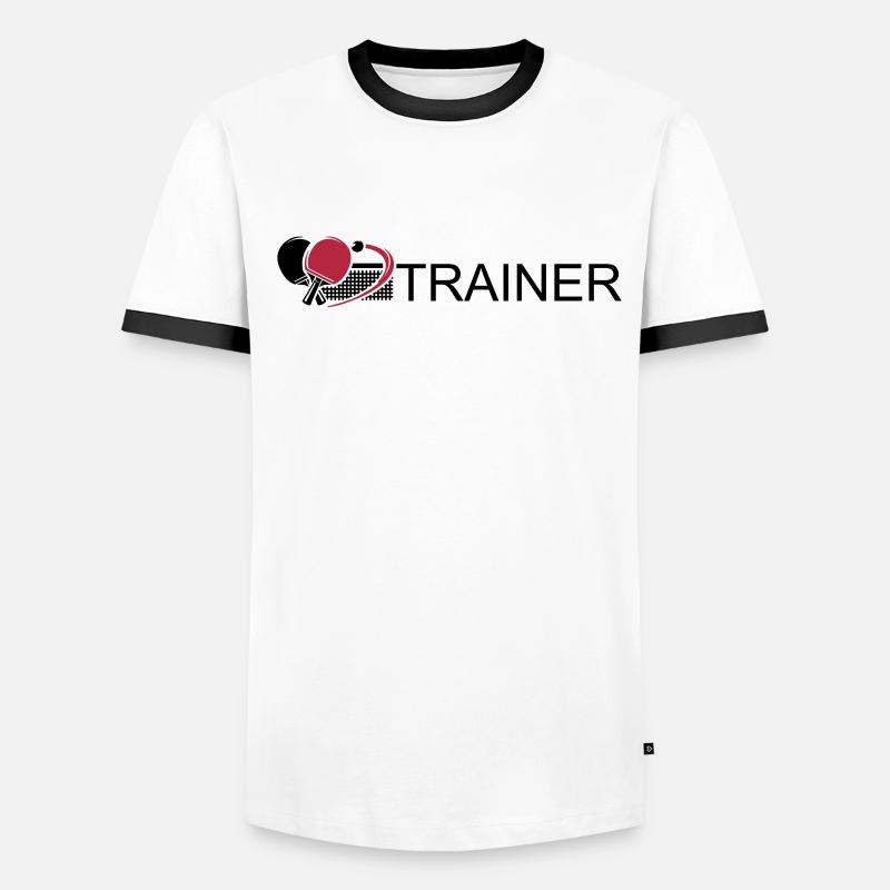 Trainer Männer Kontrast-T-Shirt