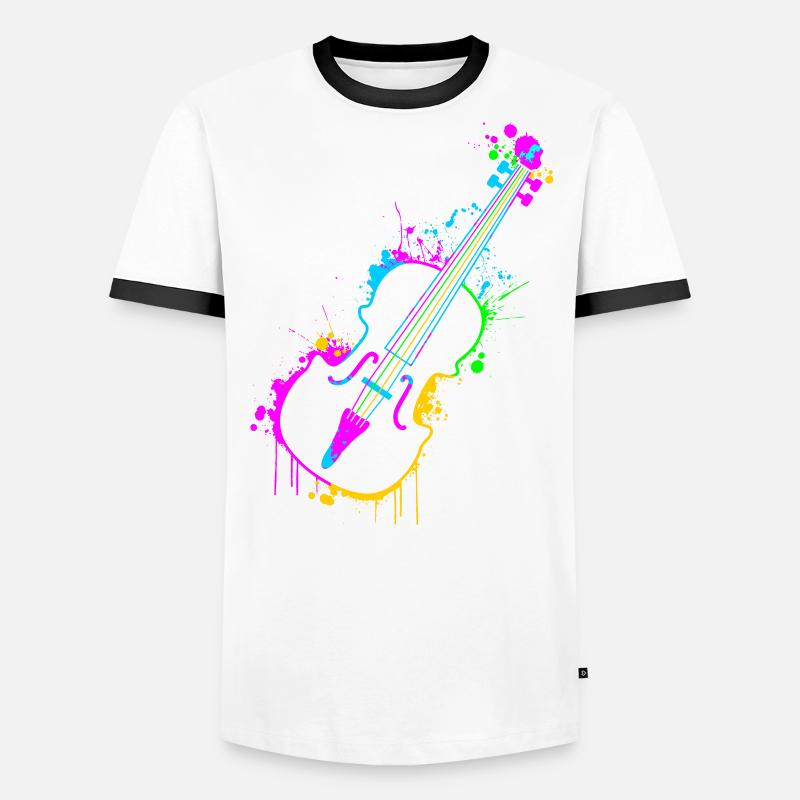 Violin Men's Ringer Shirt
