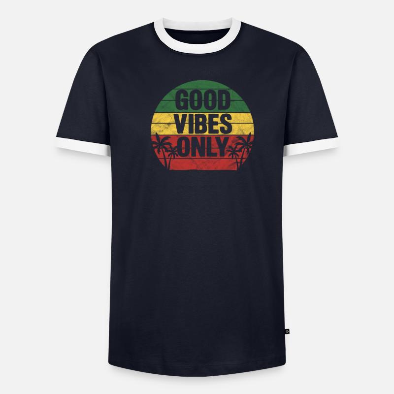 Rasta T-shirt contrasté Homme