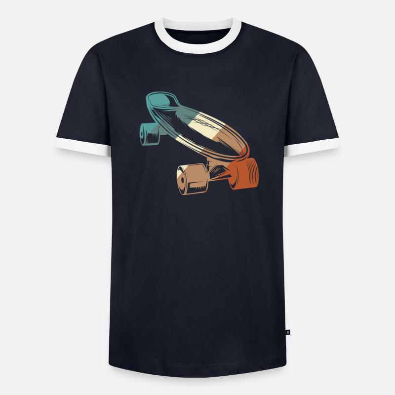 Longboard T-shirt contrasté Homme