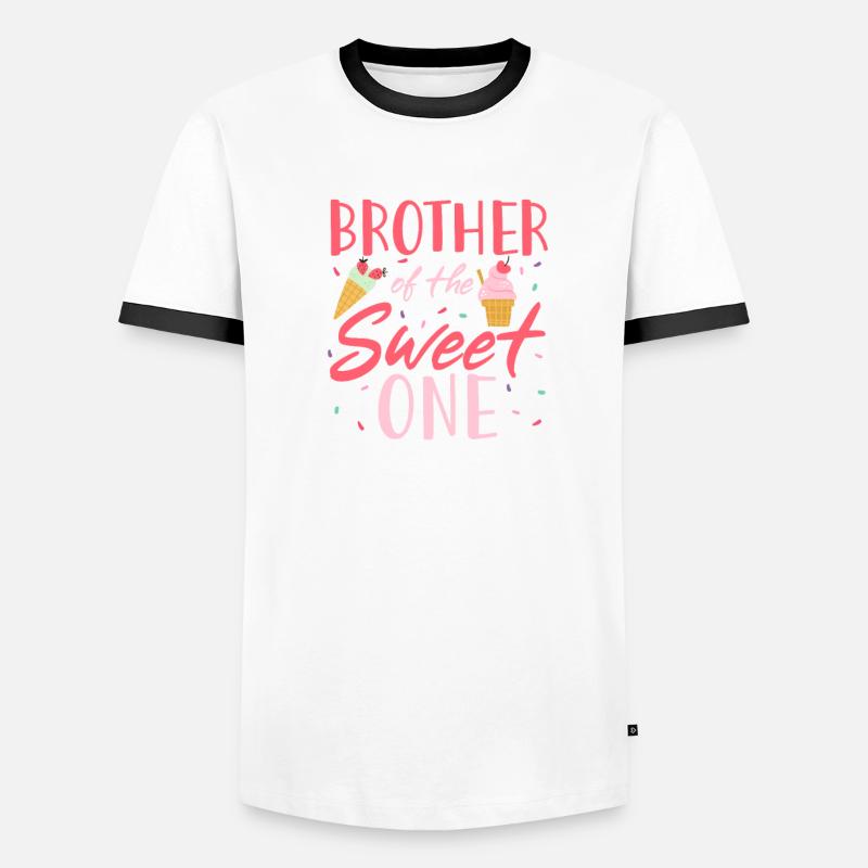Eiscreme Eis Eiskrem Ice Cream Sommer Geschenk Männer Kontrast-T-Shirt