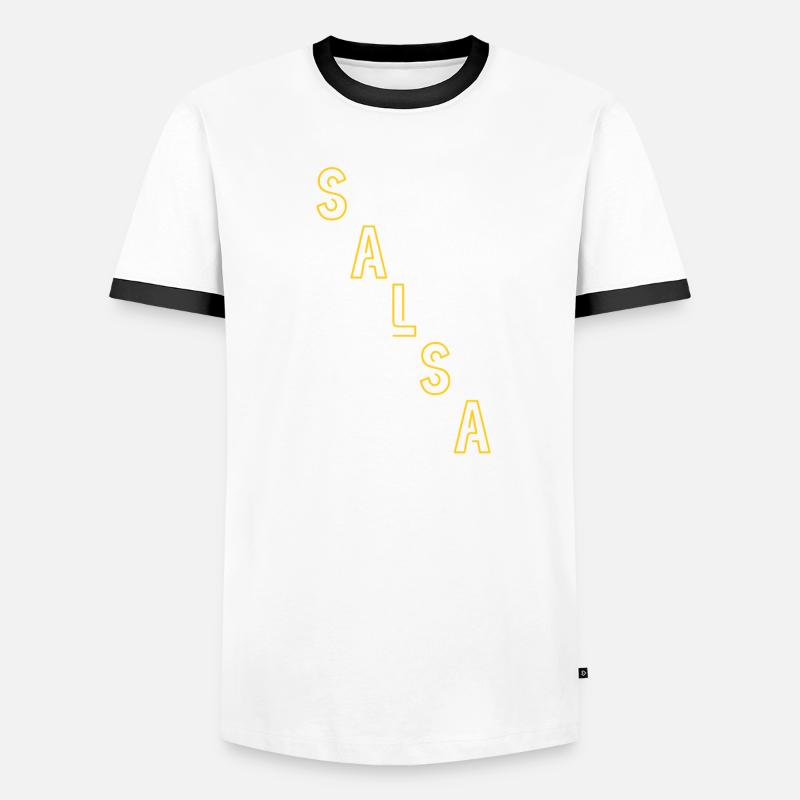 Salsa Dancing Cuba Dance Latino Dance Class Gift Men's Ringer Shirt