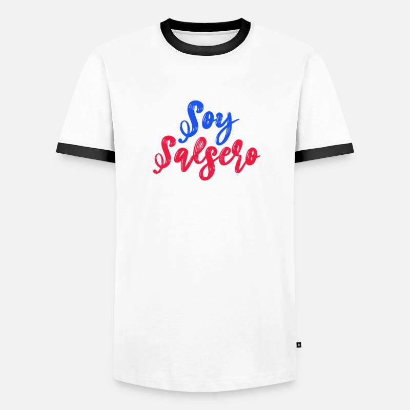 Salsa Dancing Cuba Dance Latino Dance Class Gift Men's Ringer Shirt