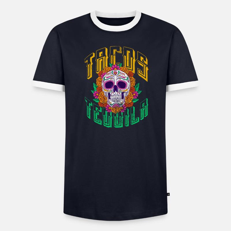 Téquila T-shirt contrasté Homme