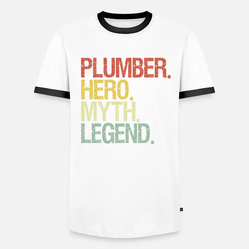 Lustiger KlempnerKlempner Zitatlustiger KlempnerKlempner Mann Männer Kontrast-T-Shirt