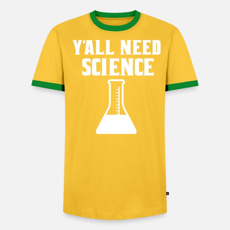 Scientist, physicist, chemist, teacher - Men's Ringer Shirt - undefined