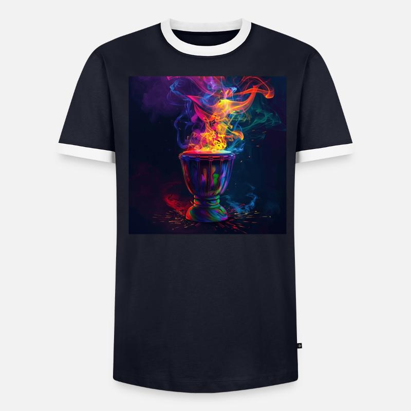 Percussion T-shirt contrasté Homme