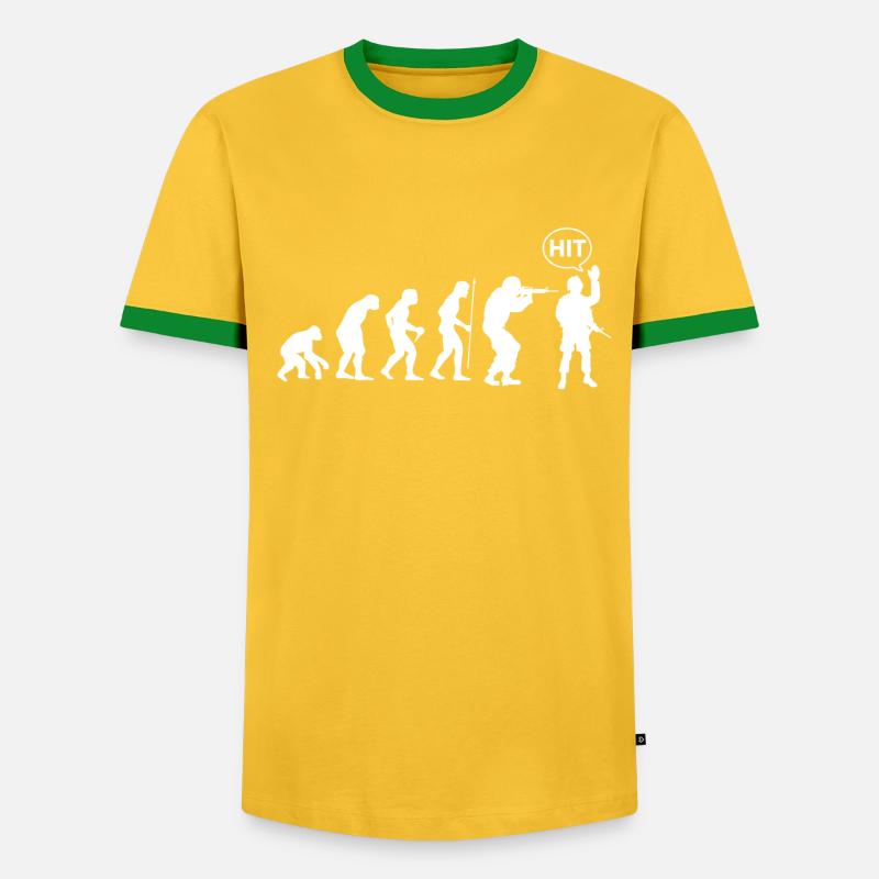 Airsoft Evolution - Männer Kontrast-T-Shirt - undefined