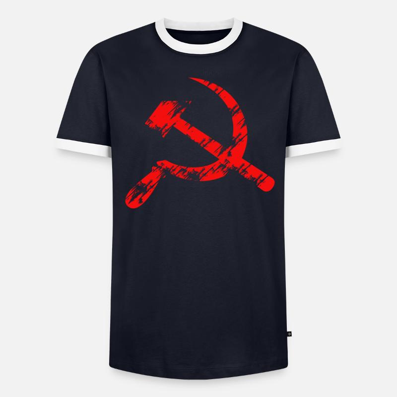 faucille T-shirt contrasté Homme