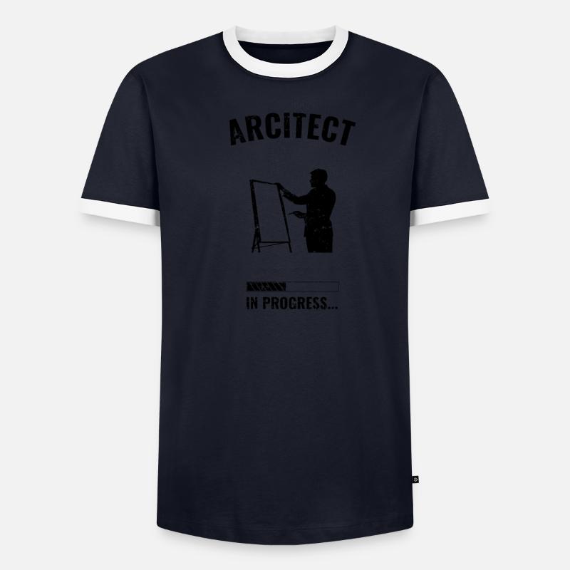 architecte T-shirt contrasté Homme
