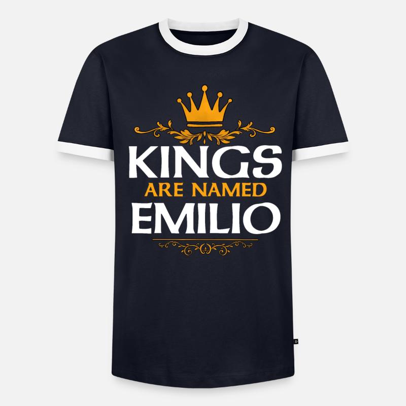 Emilio T-shirt contrasté Homme