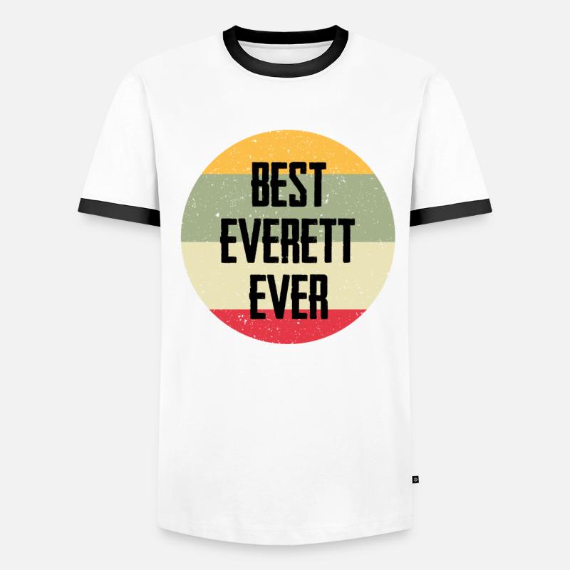Best Everett Ever Men's Ringer Shirt
