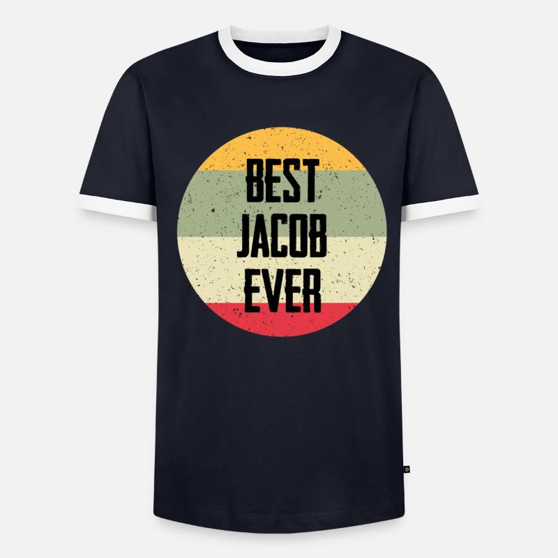 Best Jacob Ever Men's Ringer Shirt