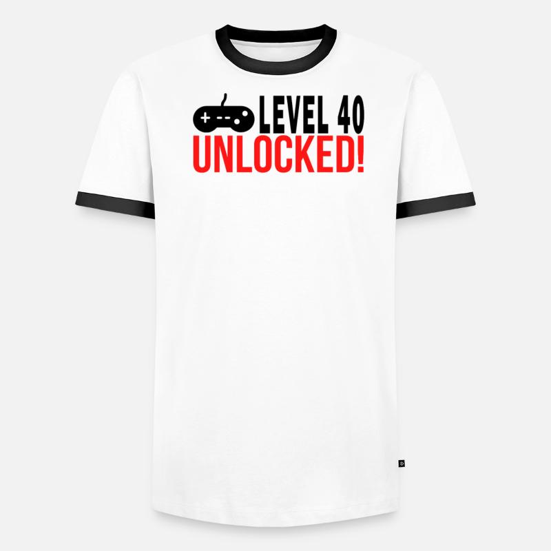 level 40 T-shirt contrasté Homme