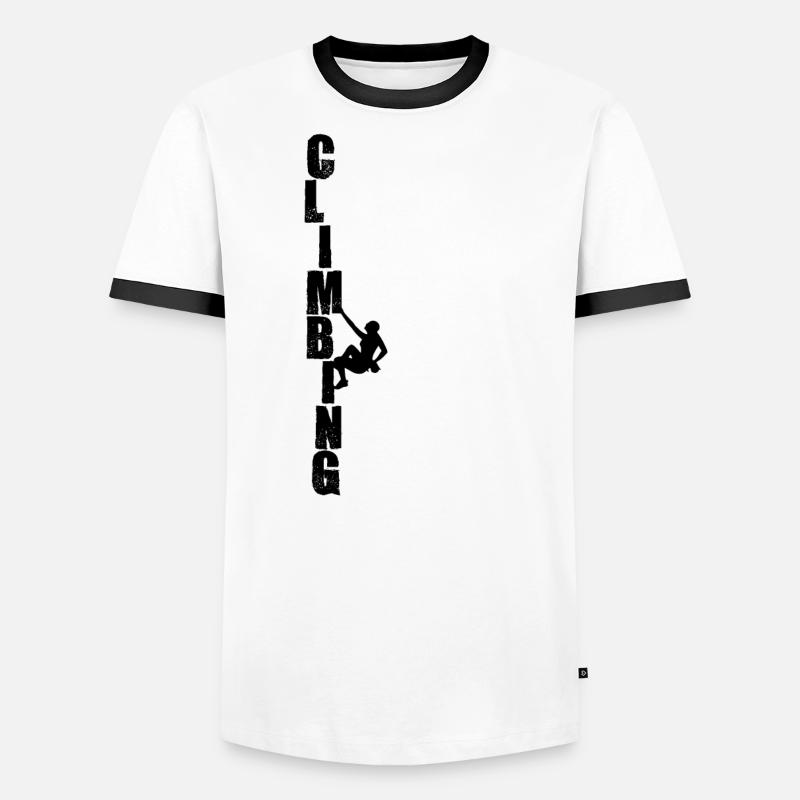 montée T-shirt contrasté Homme