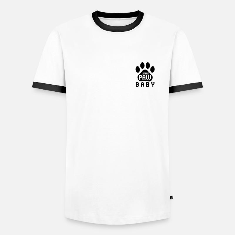 petite patte bébé T-shirt contrasté Homme