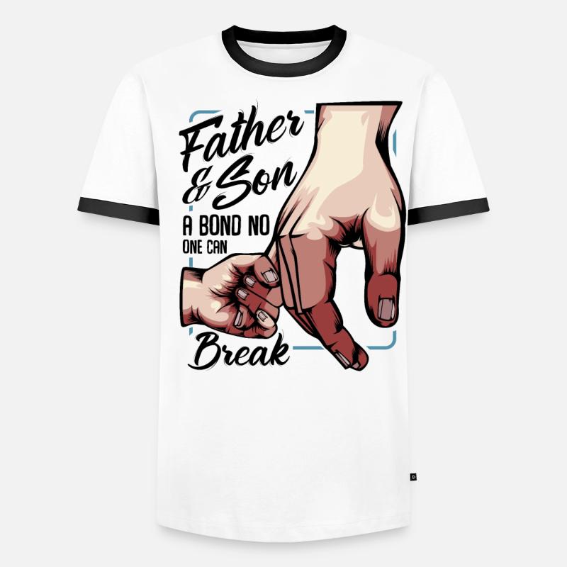 Väter Söhne Beste Freunde Cool Sprüche Geschenk Männer Kontrast-T-Shirt