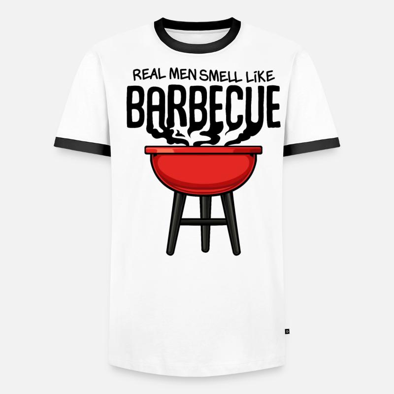 BBQ Grilling Men's Ringer Shirt